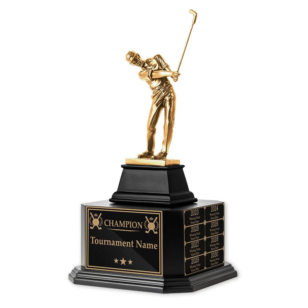 15” Perpetual Golf Championship Trophy - Image 3