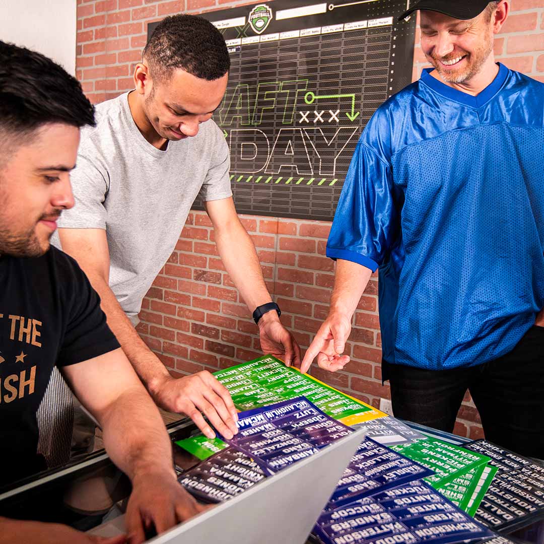 2026 ESPN Fantasy Football Draft Board Kit - 12, 10, 8 team - Image 8