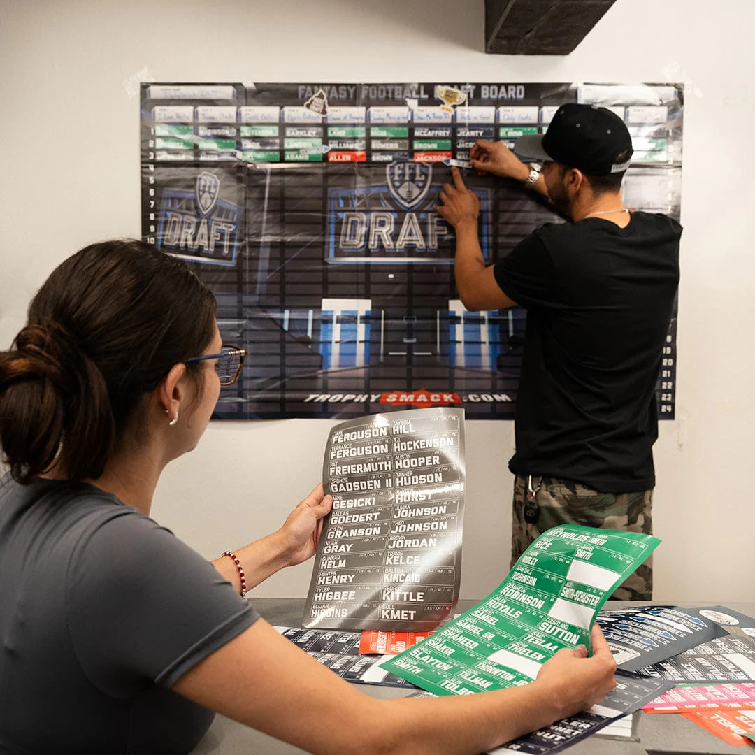 2026 Fantasy Football Draft Board Kit - 16, 14 team - Image 3