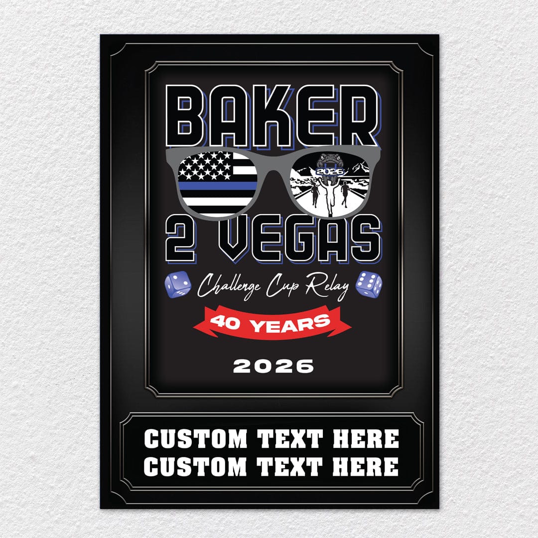 2026 Baker To Vegas Metal Wall Art - Image 4