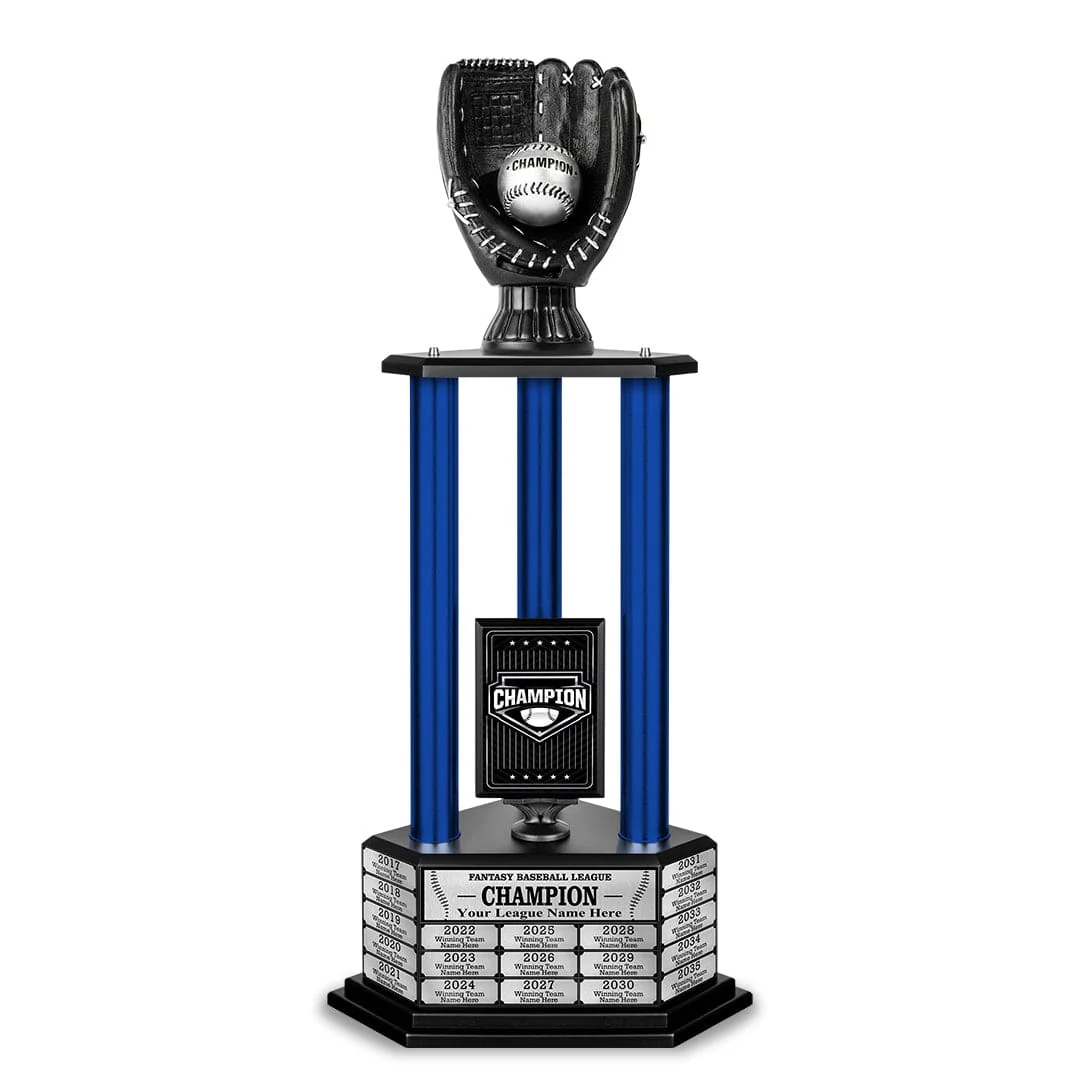 26-36” Black Baseball Trophy - Image 15