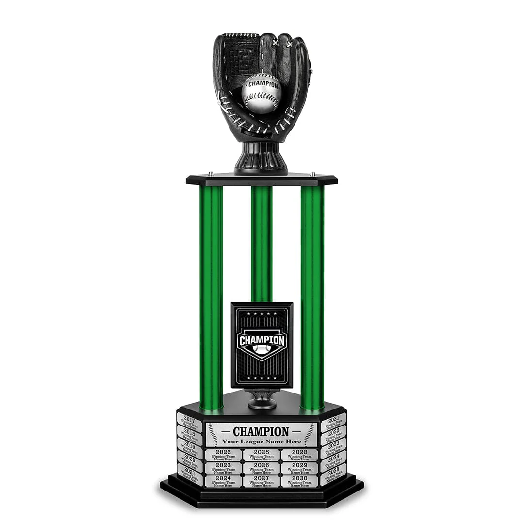 26-36” Black Baseball Trophy - Image 20