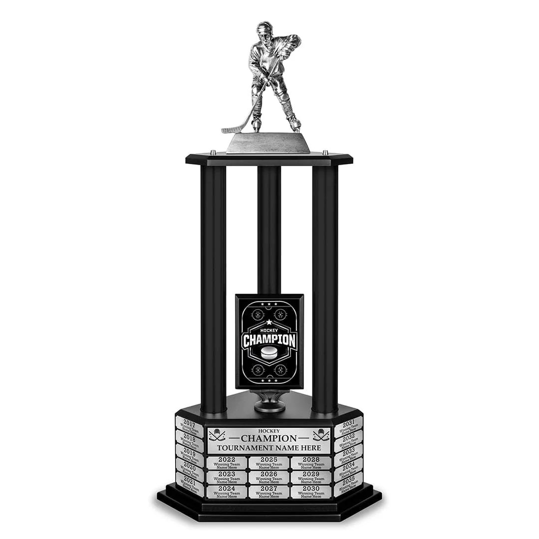 26"-36” Hockey Championship Trophy - Image 5