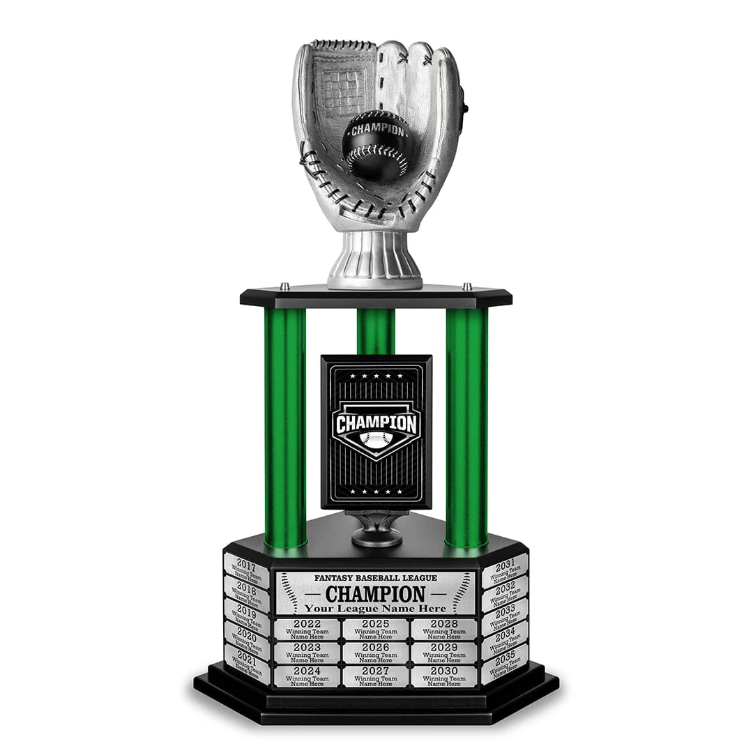 26-36” Silver Baseball Trophy - Image 10