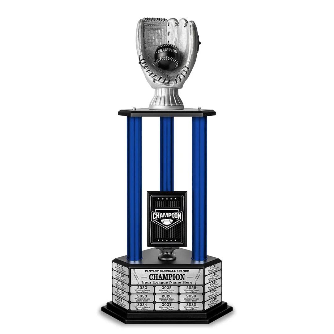 26-36” Silver Baseball Trophy - Image 14