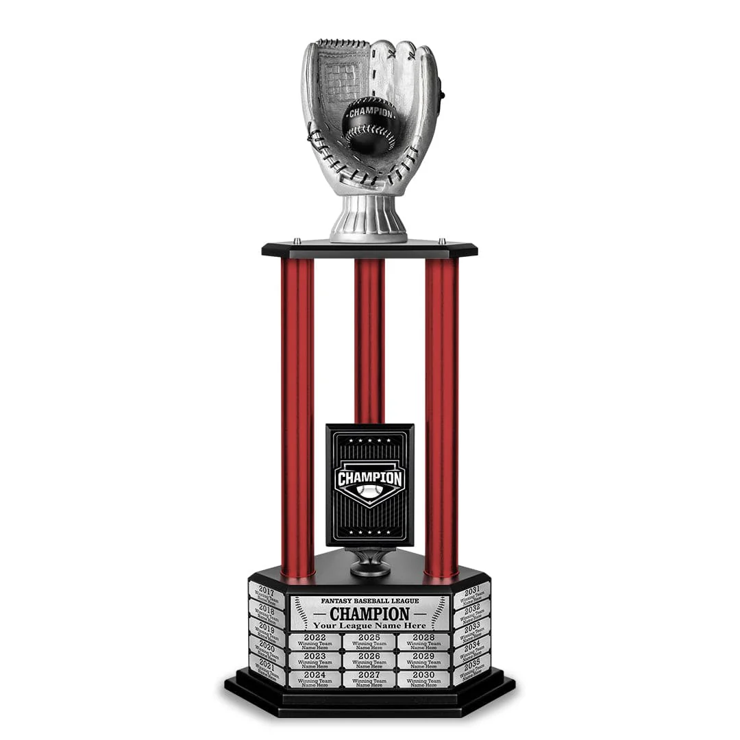 26-36” Silver Baseball Trophy - Image 18