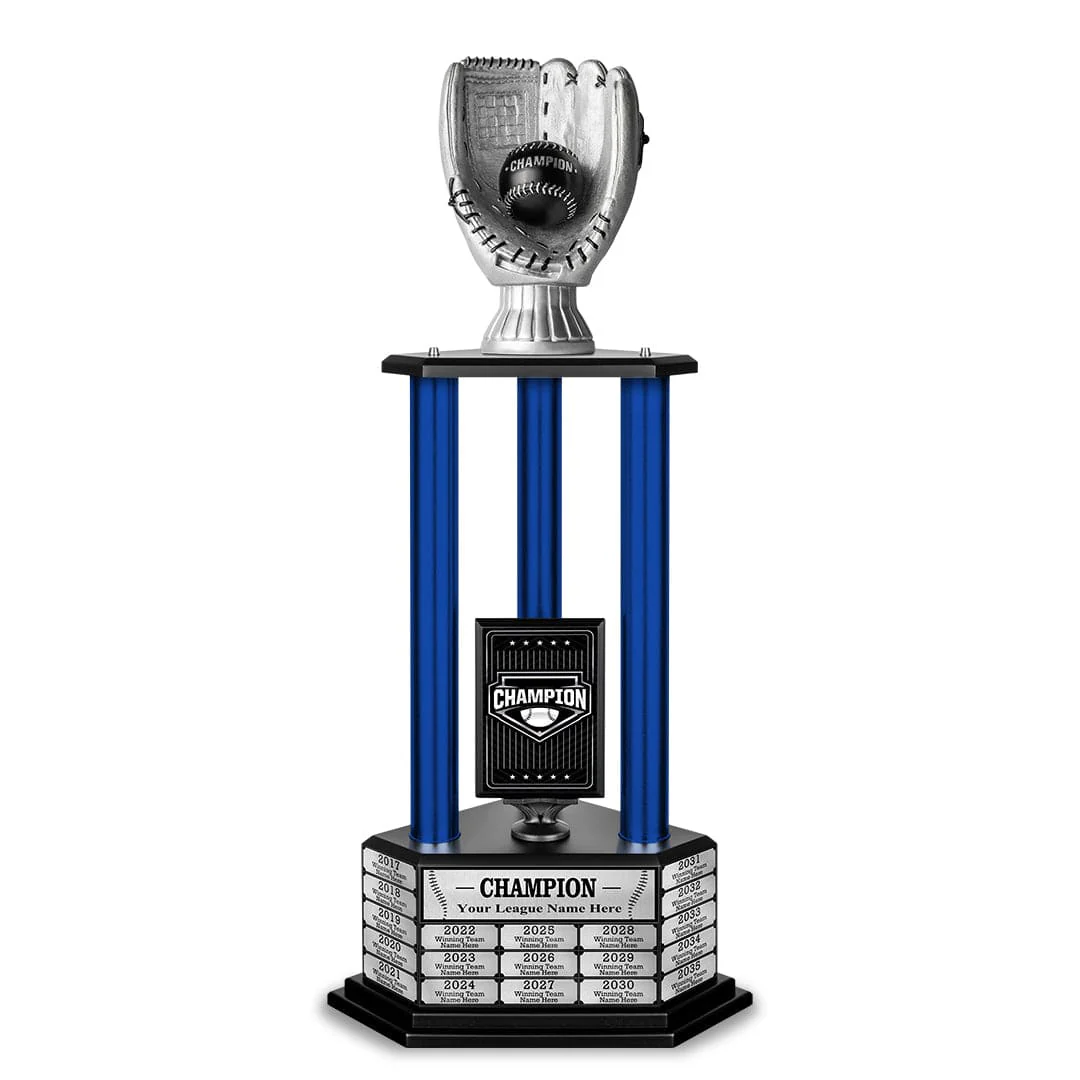 26-36” Silver Baseball Trophy - Image 20