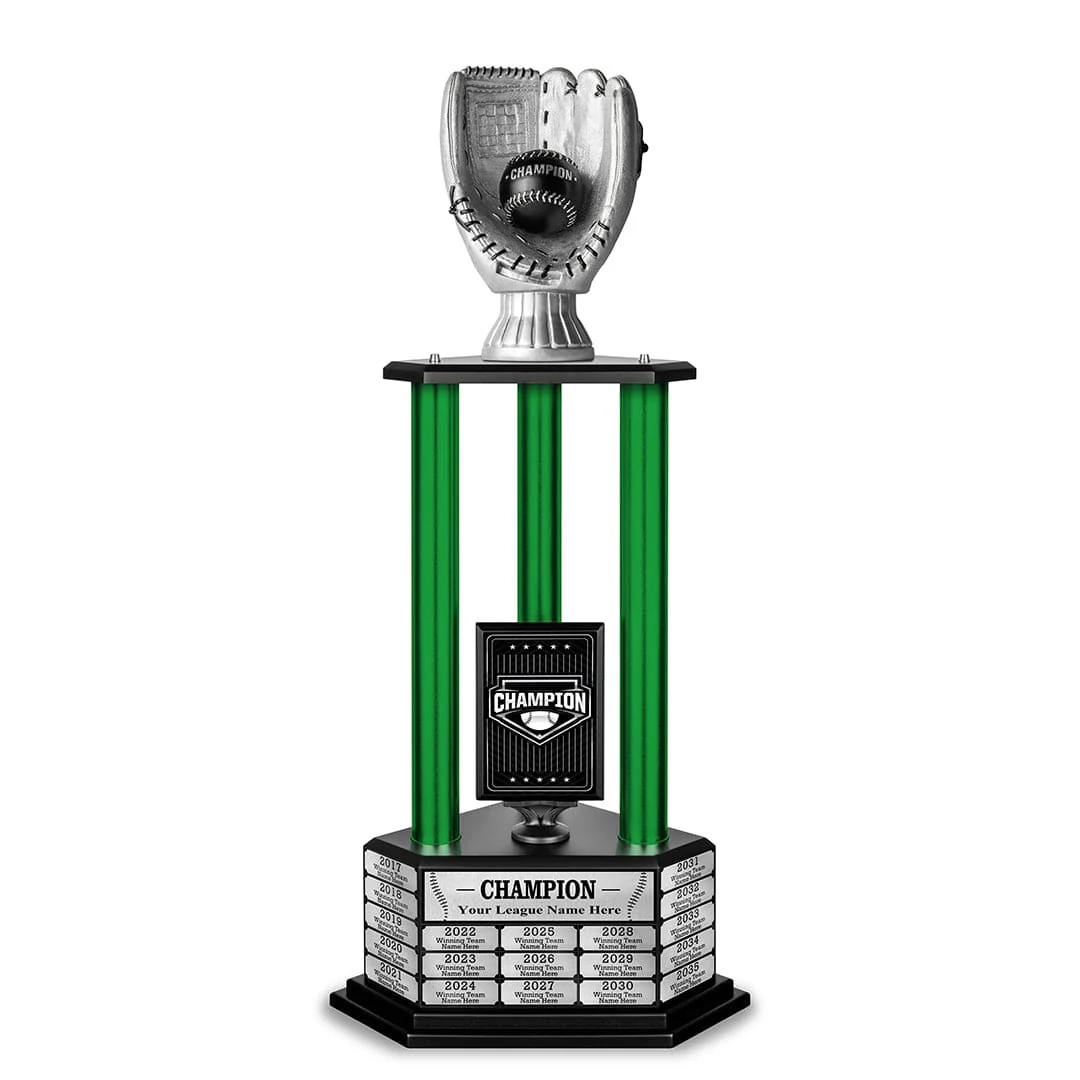 26-36” Silver Baseball Trophy - Image 21