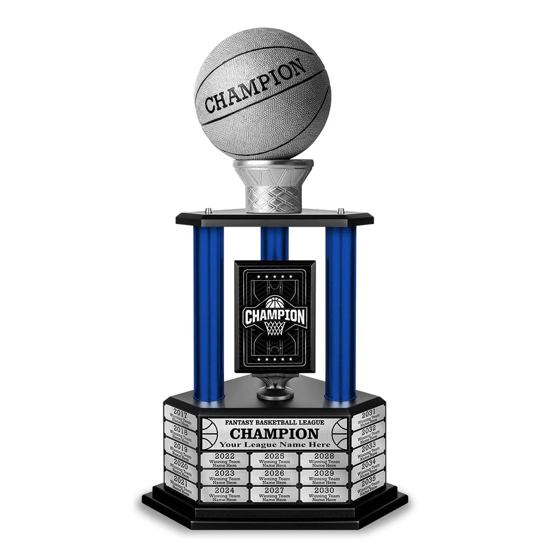 26-36” Silver Basketball Trophy - Image 11