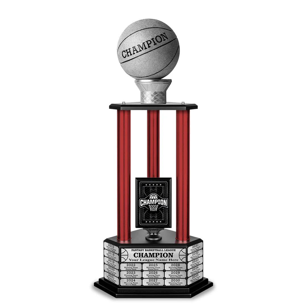 26-36” Silver Basketball Trophy - Image 16