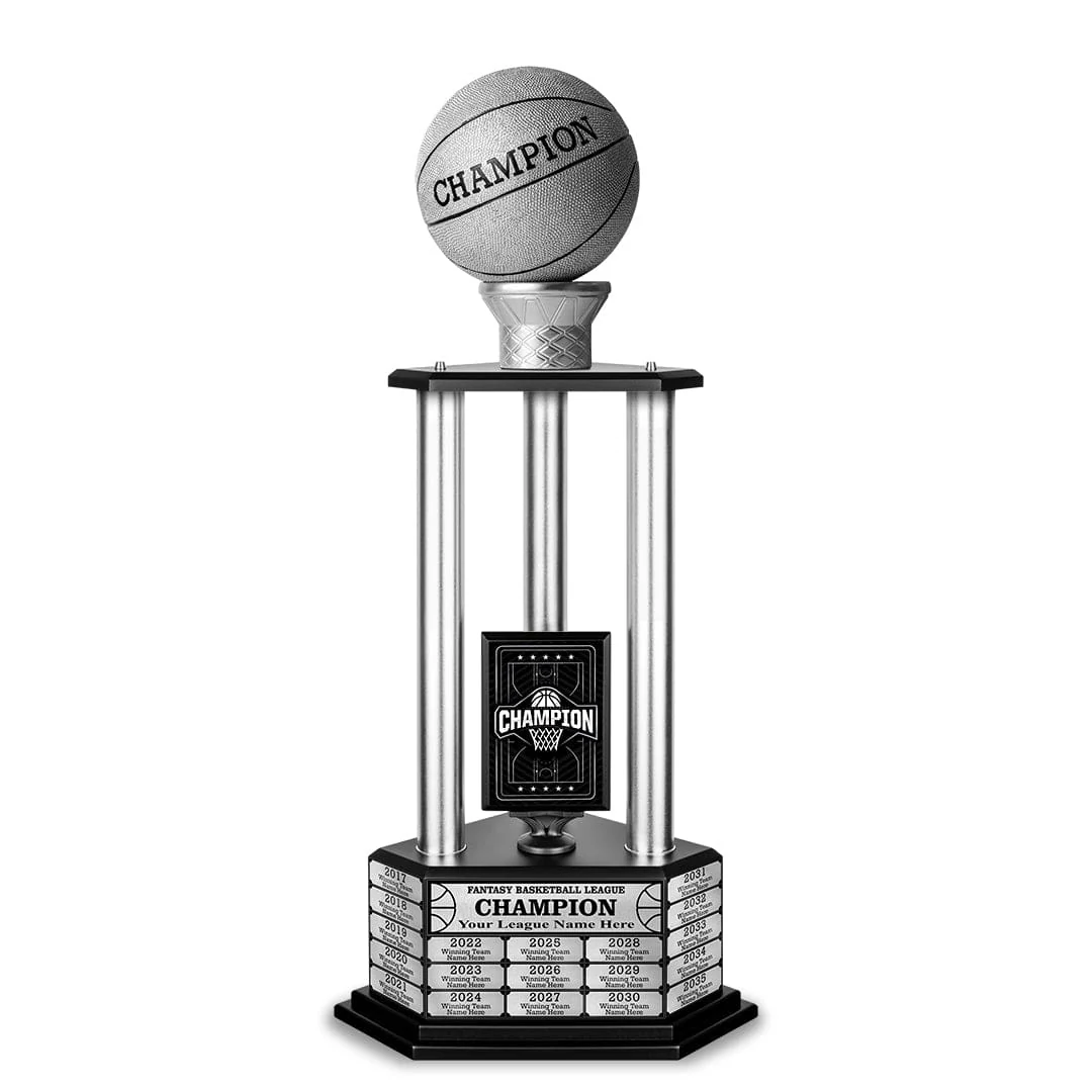 26-36” Silver Basketball Trophy - Image 20