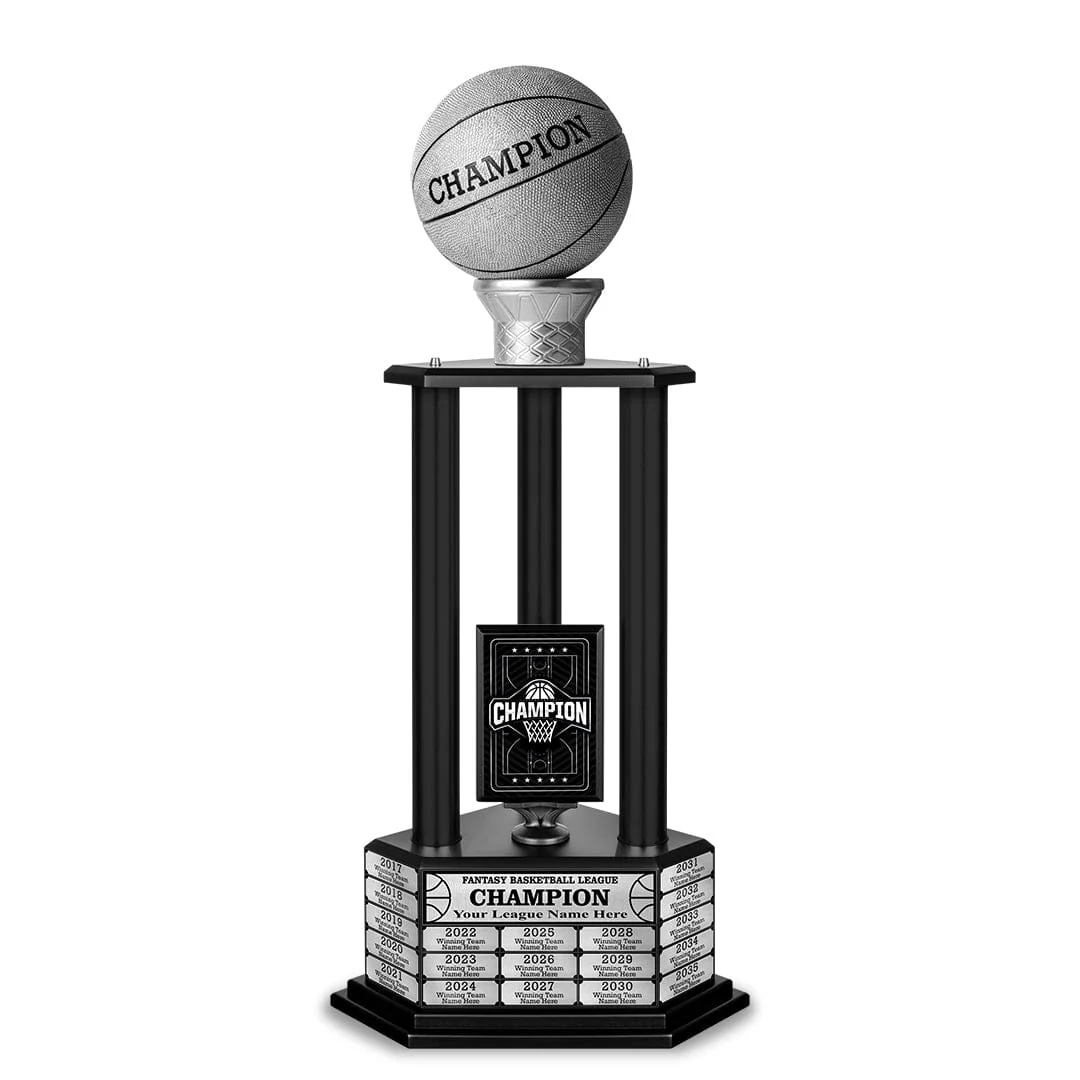 26-36” Silver Basketball Trophy - Image 21