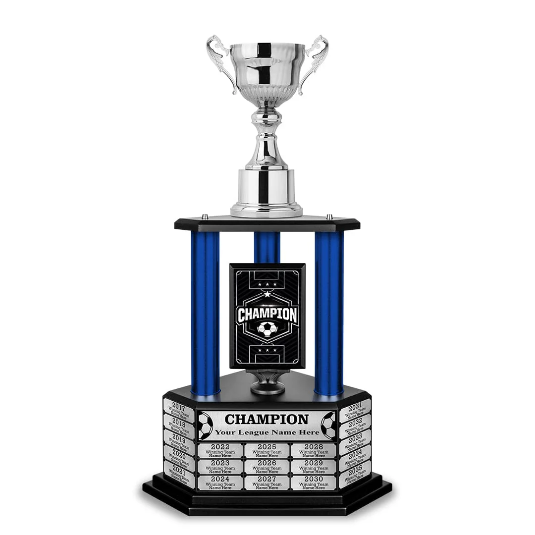 26-36” Soccer Perpetual Trophy - Image 4