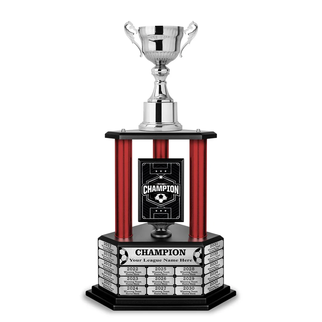 26-36” Soccer Perpetual Trophy - Image 6