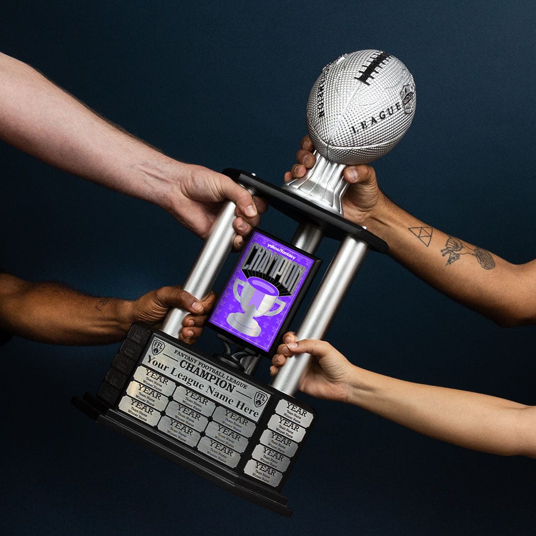 Yahoo! Fantasy Football Champion 26" Perpetual Trophy - Image 5