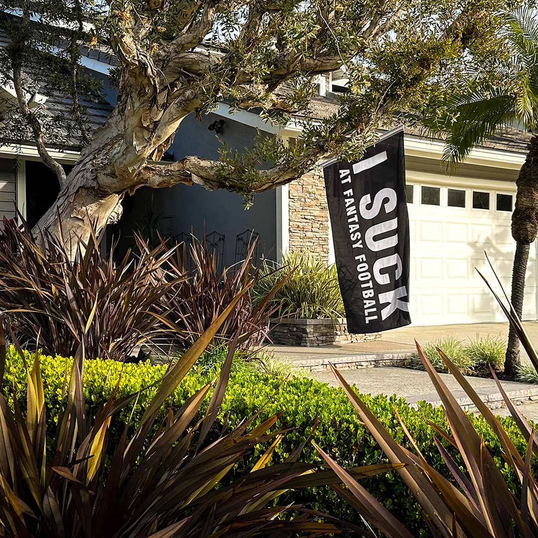 I Suck At Fantasy Football Flag 6ft - Image 4
