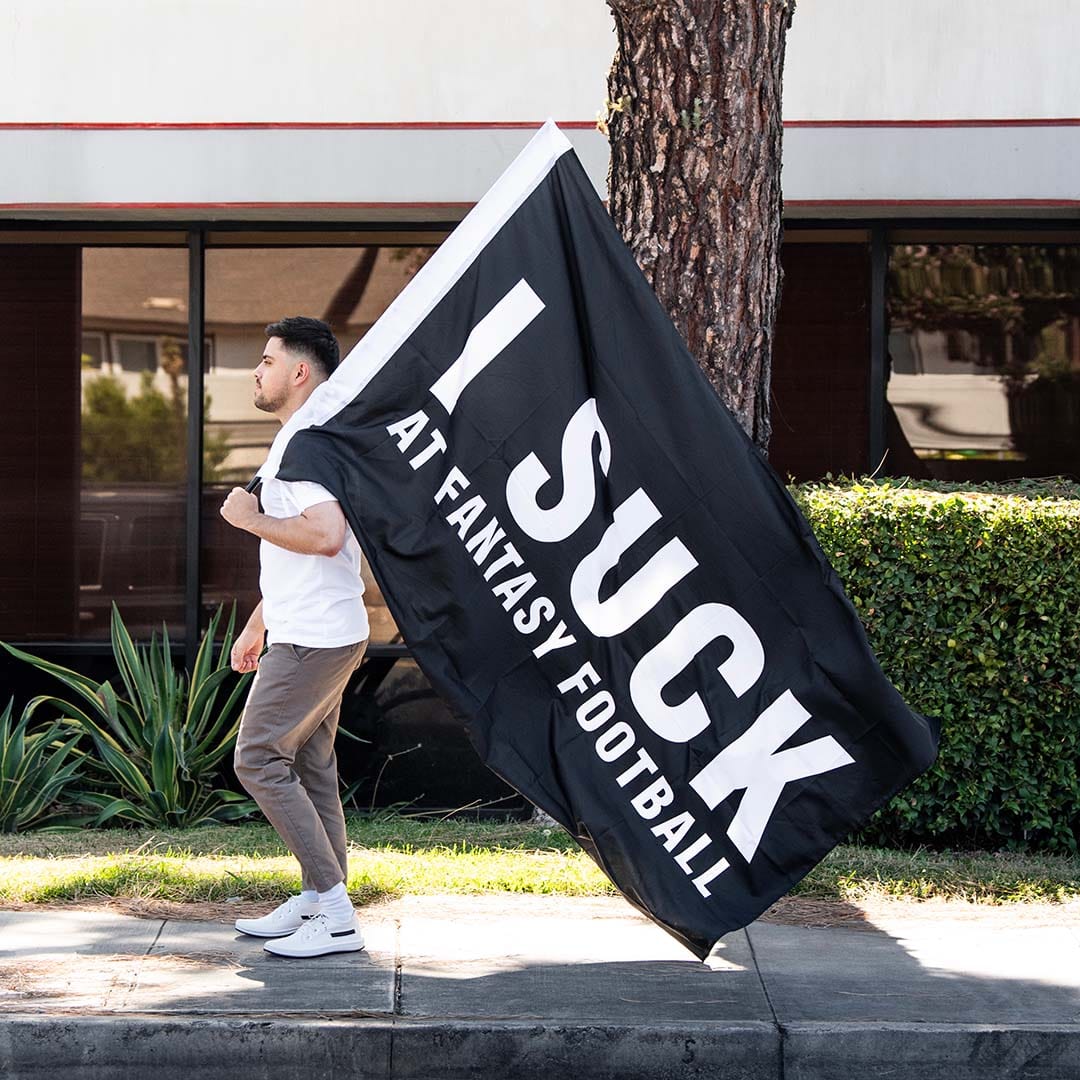 I Suck At Fantasy Football Flag 6ft - Image 5