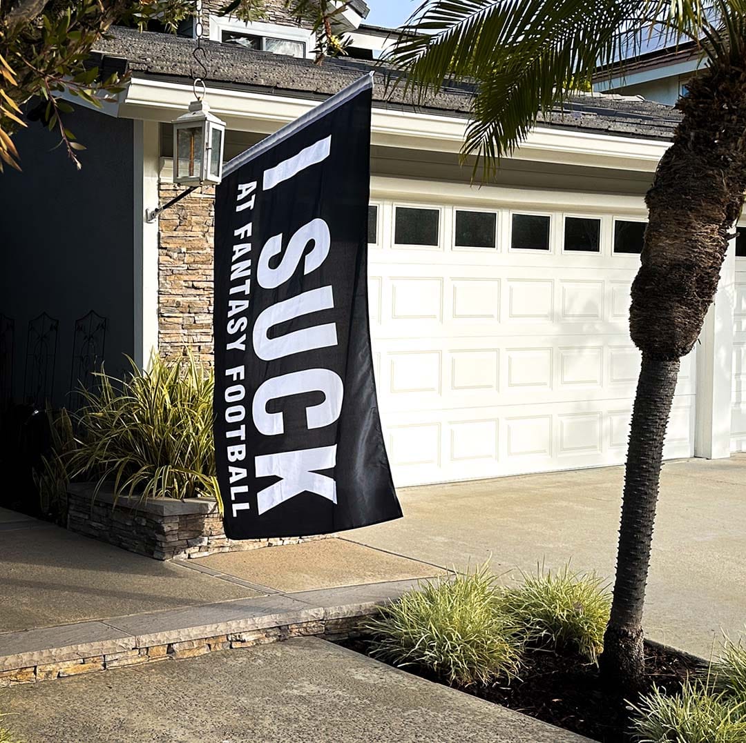 I Suck At Fantasy Football Flag 6ft - Image 6