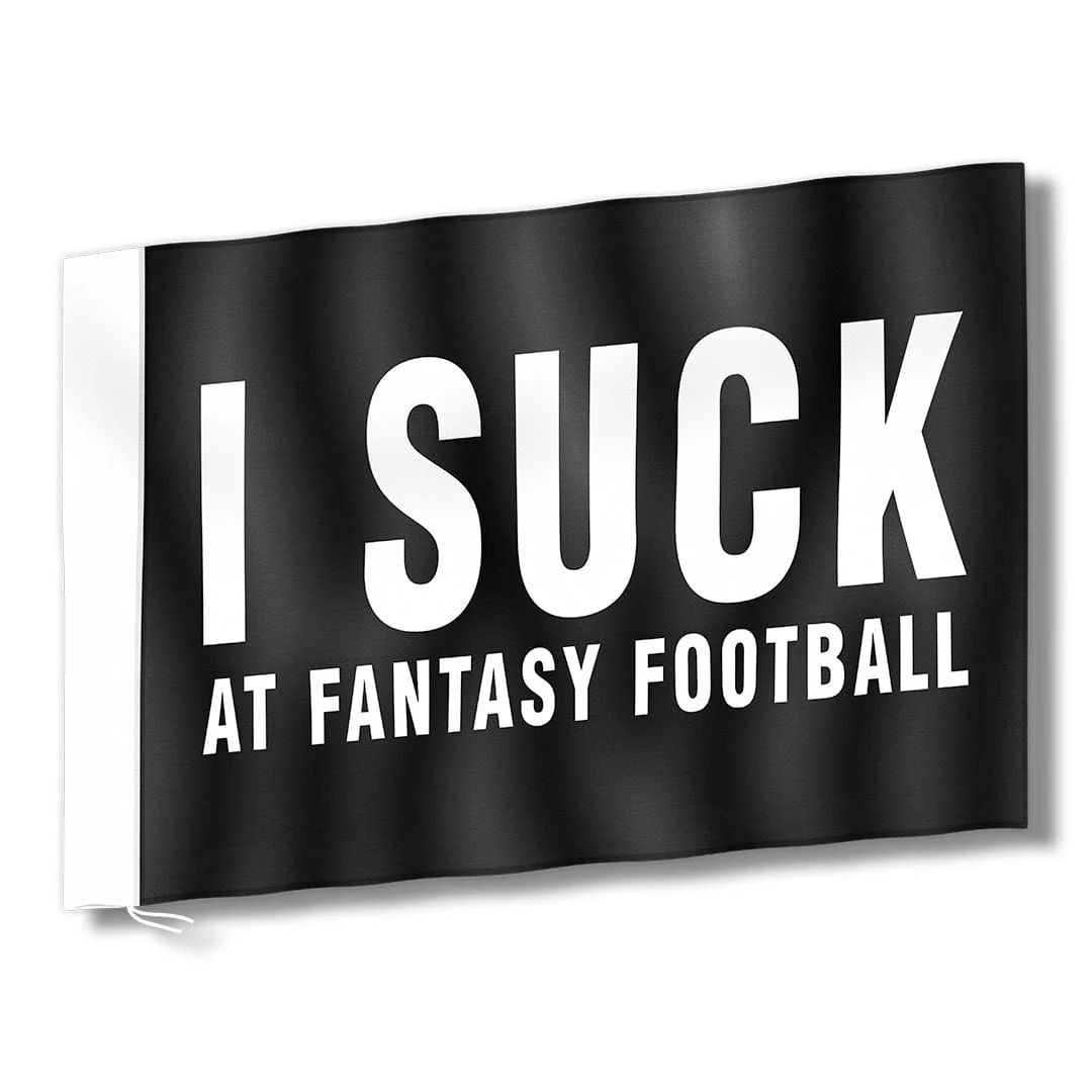 I Suck At Fantasy Football Flag 6ft - Image 7
