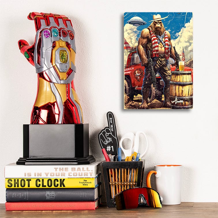 American Bigfoot - Metal Wall Art - Image 9