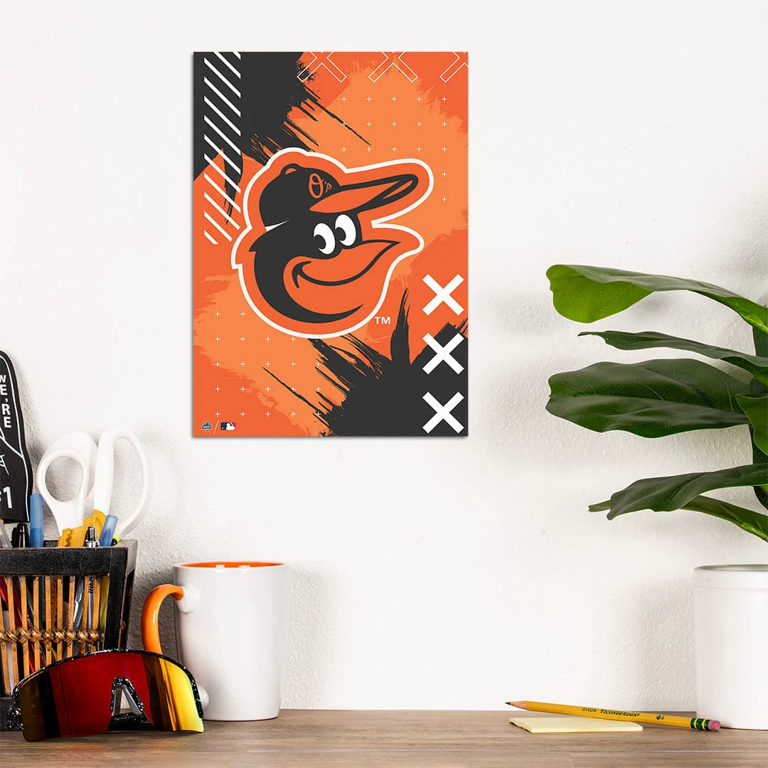 Baltimore Orioles Stitch Logo - Metal Wall Art - Image 7