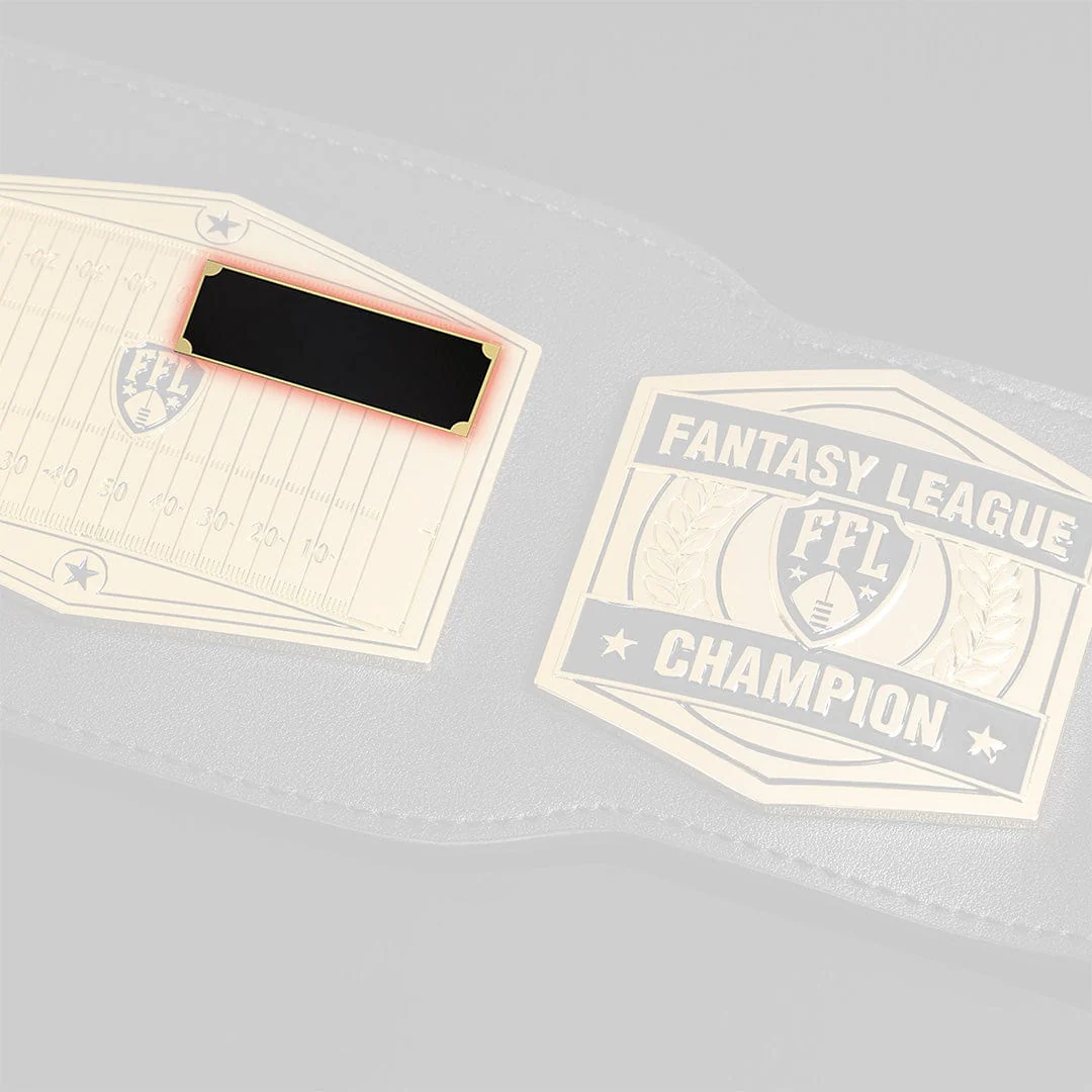 Blank Name Plate - Silver & Black/Gold - Image 3