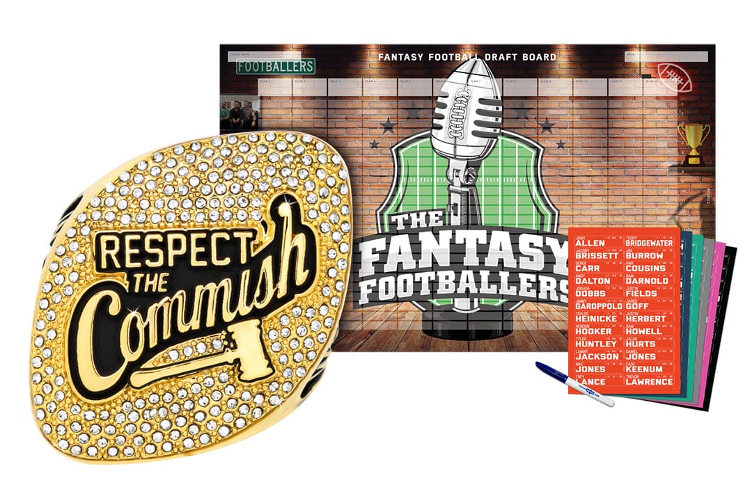 Championship Ring + 2026 Fantasy Footballers Draft Board Kit - Image 11