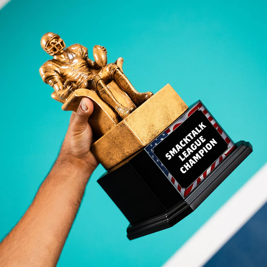 Custom Fantasy Football Square Base Trophy - Image 3