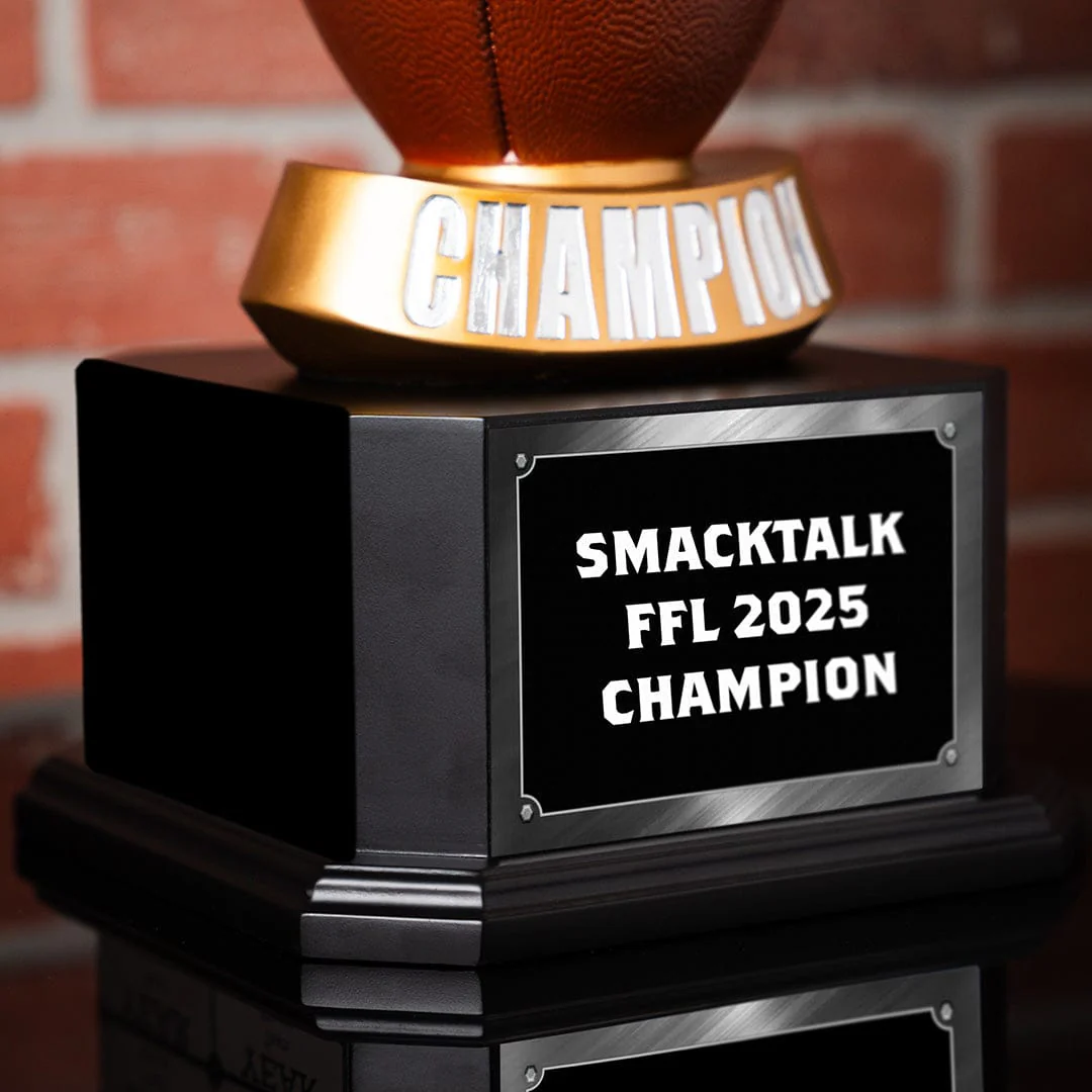 Custom Fantasy Football Square Base Trophy - Image 4