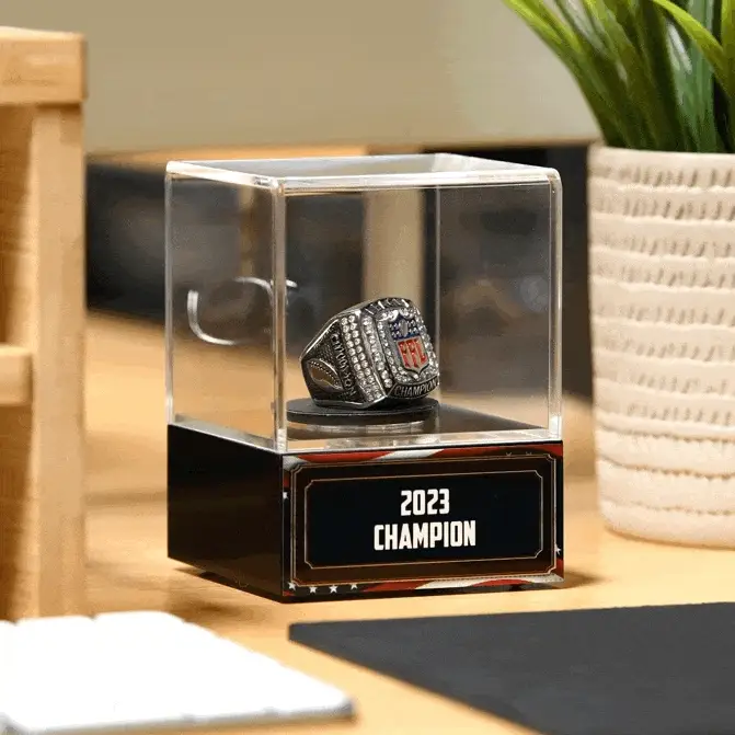 Design Your Own Nameplate for Spinning Ring Case - Image 3