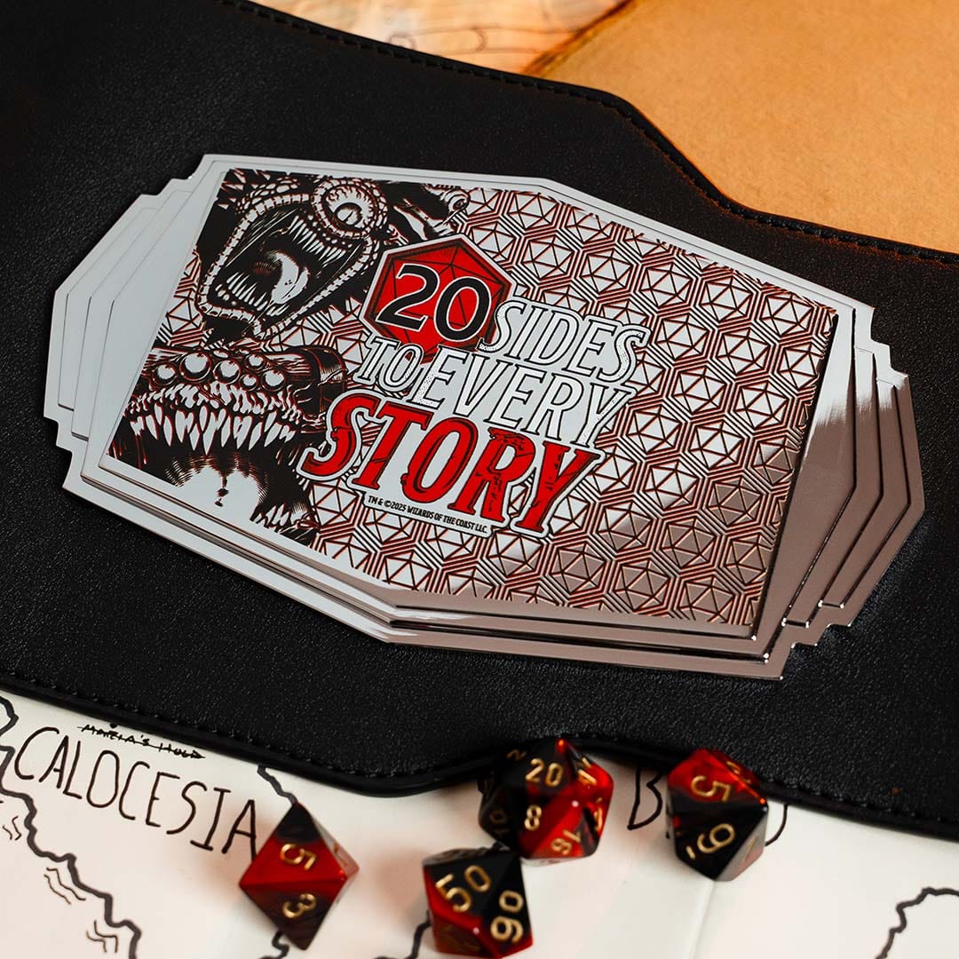 Dungeons & Dragons Custom Campaign Completion Championship Title Belt - Image 3