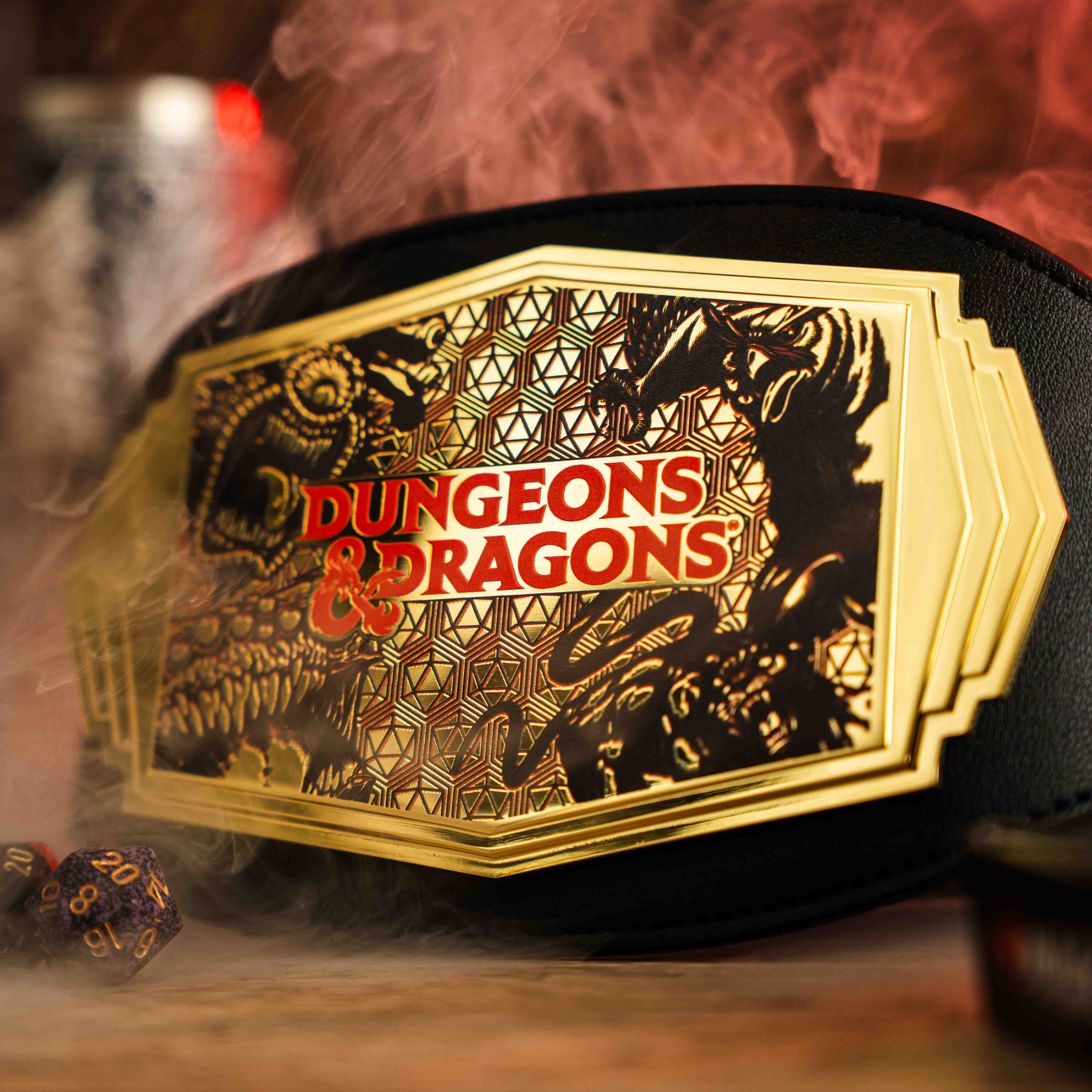 D&D Mini 1lb Campaign Completion Championship Title Belt - Image 3