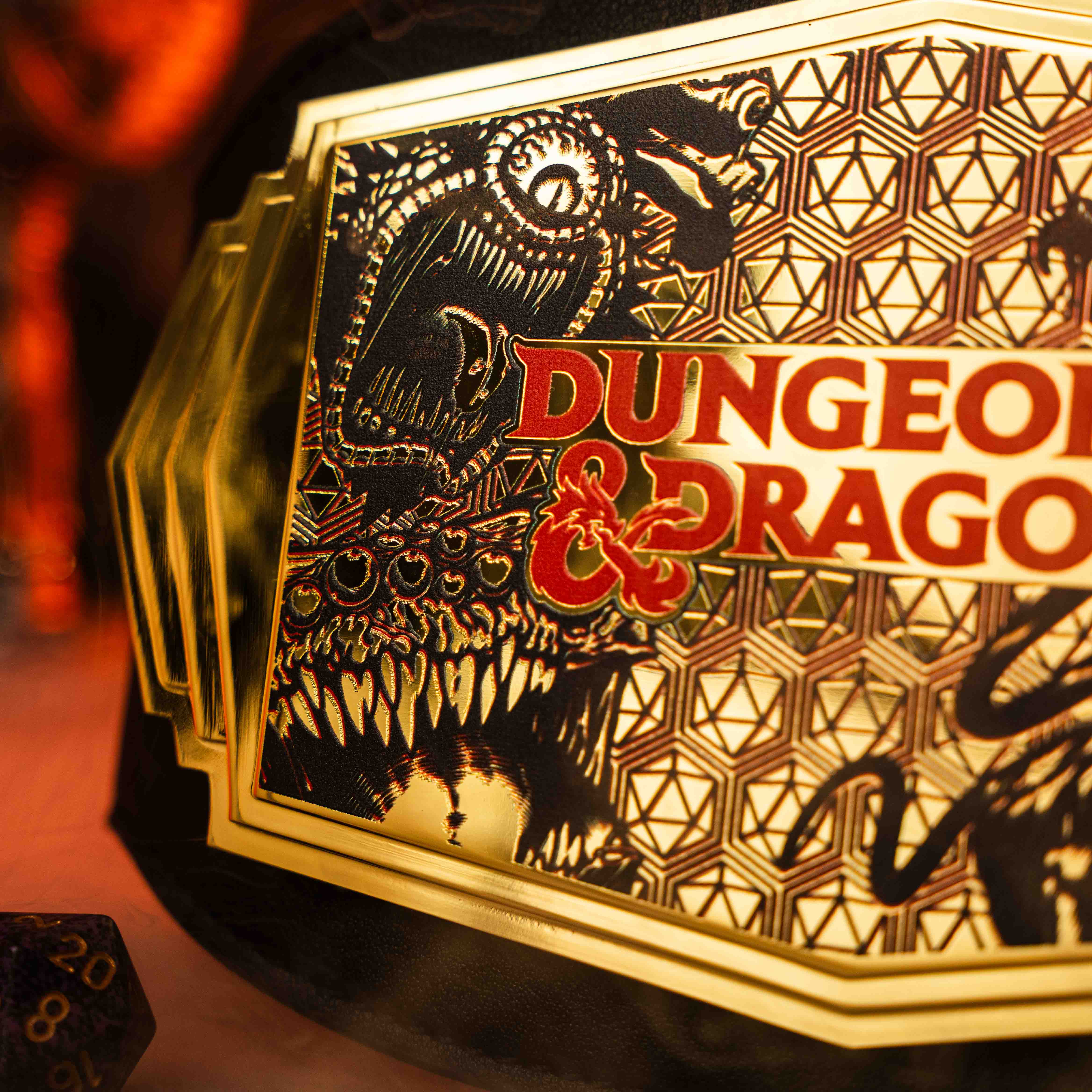 D&D Mini 1lb Campaign Completion Championship Title Belt - Image 7