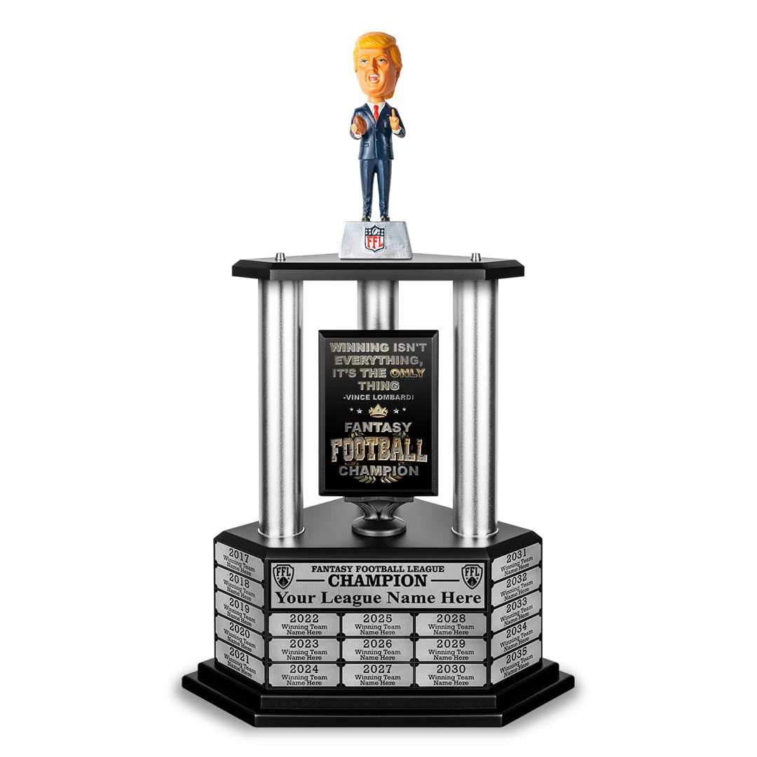 26"-36" El Presidente Perpetual Fantasy Football Trophy - Image 13