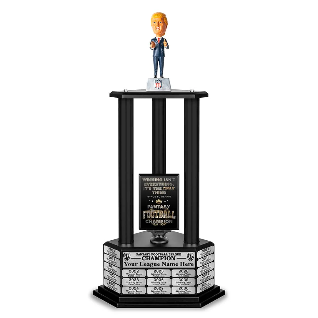 26"-36" El Presidente Perpetual Fantasy Football Trophy - Image 21