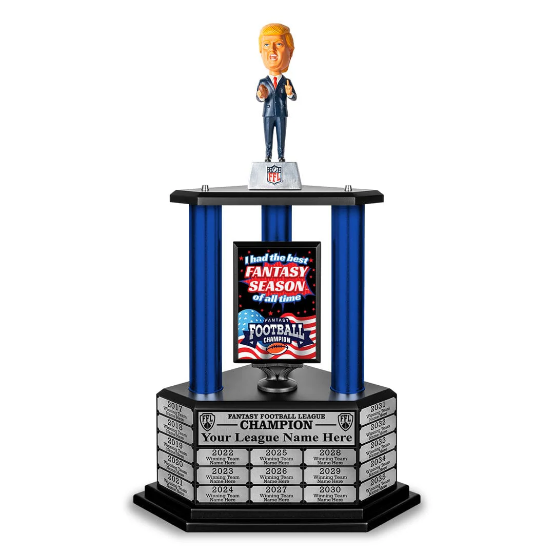 26"-36" El Presidente Perpetual Fantasy Football Trophy - Image 3