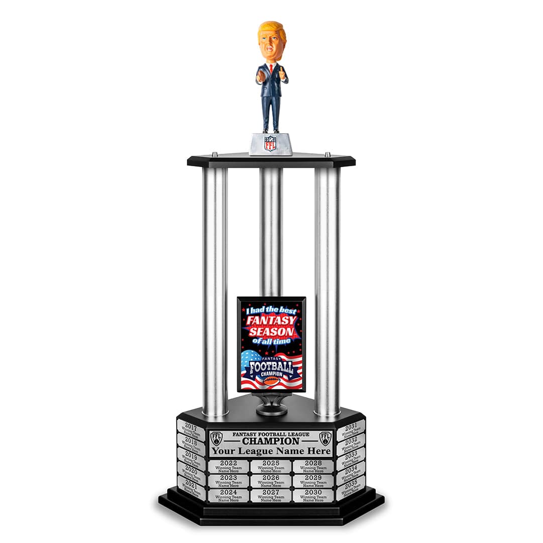 26"-36" El Presidente Perpetual Fantasy Football Trophy - Image 30