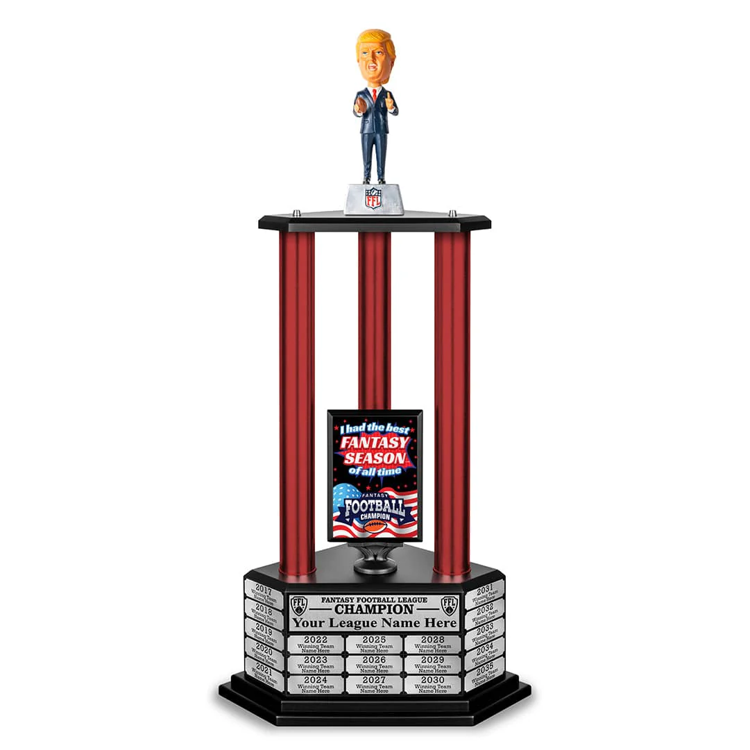 26"-36" El Presidente Perpetual Fantasy Football Trophy - Image 32