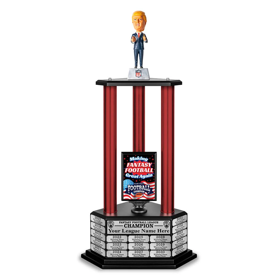 26"-36" El Presidente Perpetual Fantasy Football Trophy - Image 33