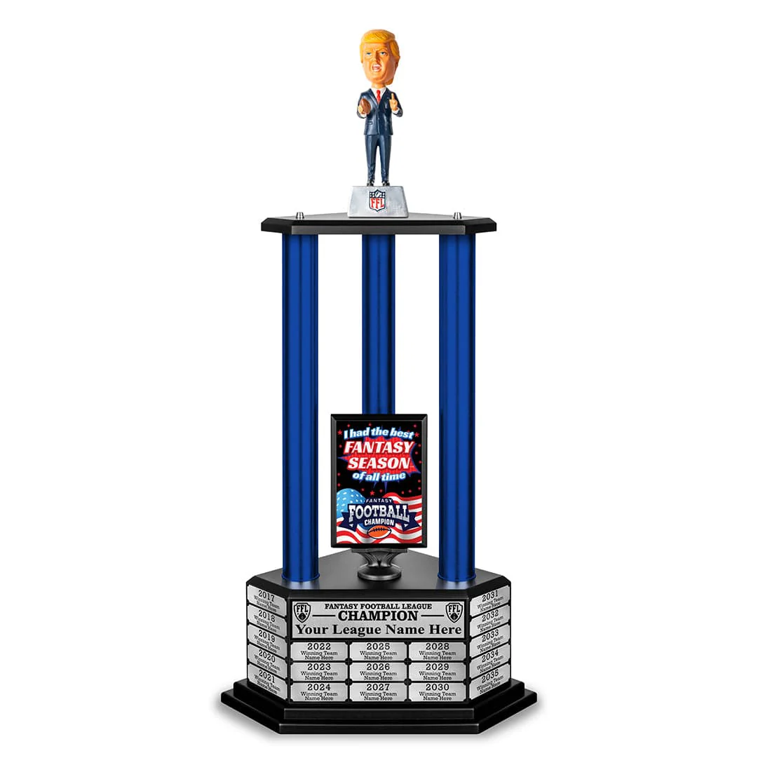 26"-36" El Presidente Perpetual Fantasy Football Trophy - Image 36
