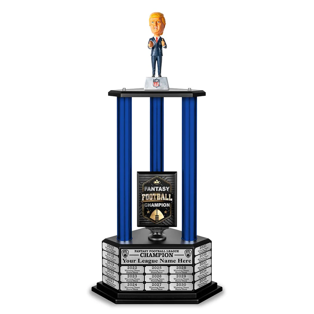 26"-36" El Presidente Perpetual Fantasy Football Trophy - Image 37