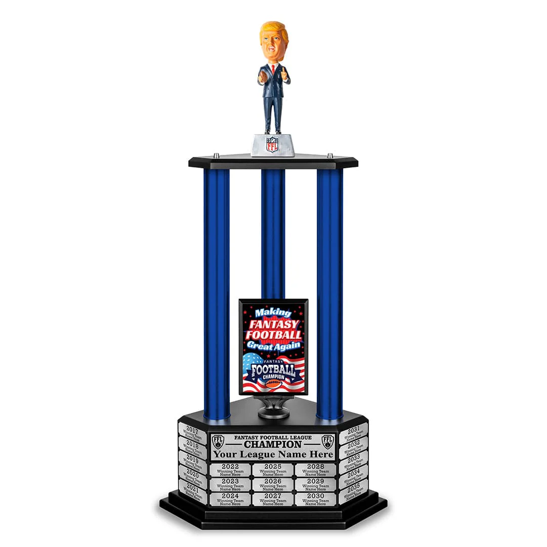 26"-36" El Presidente Perpetual Fantasy Football Trophy - Image 39