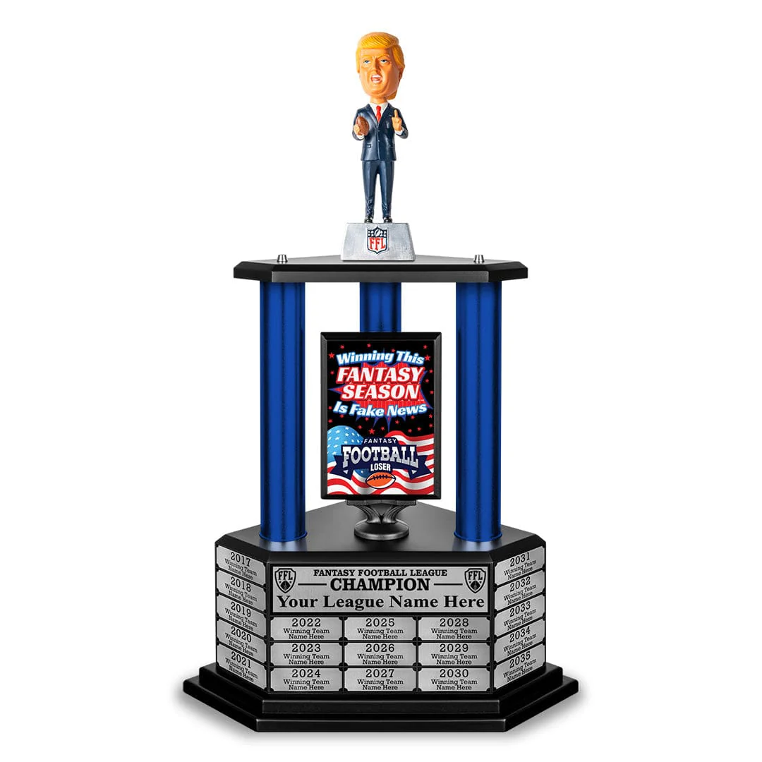 26"-36" El Presidente Perpetual Fantasy Football Trophy - Image 4