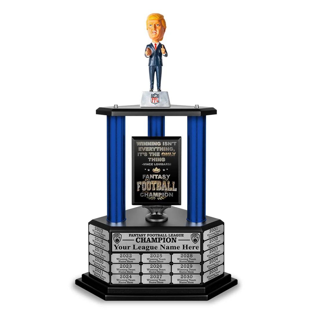 26"-36" El Presidente Perpetual Fantasy Football Trophy - Image 5