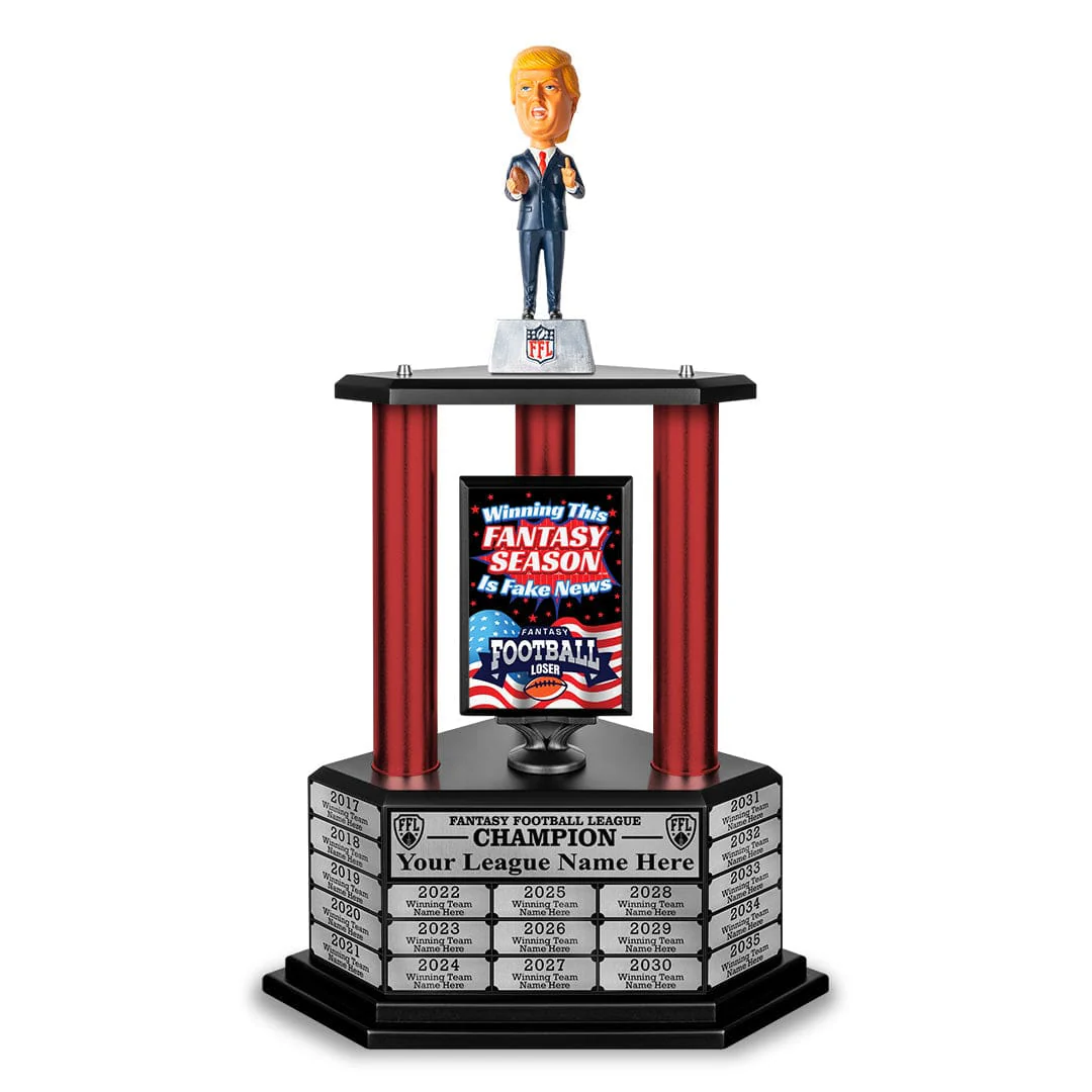 26"-36" El Presidente Perpetual Fantasy Football Trophy - Image 9