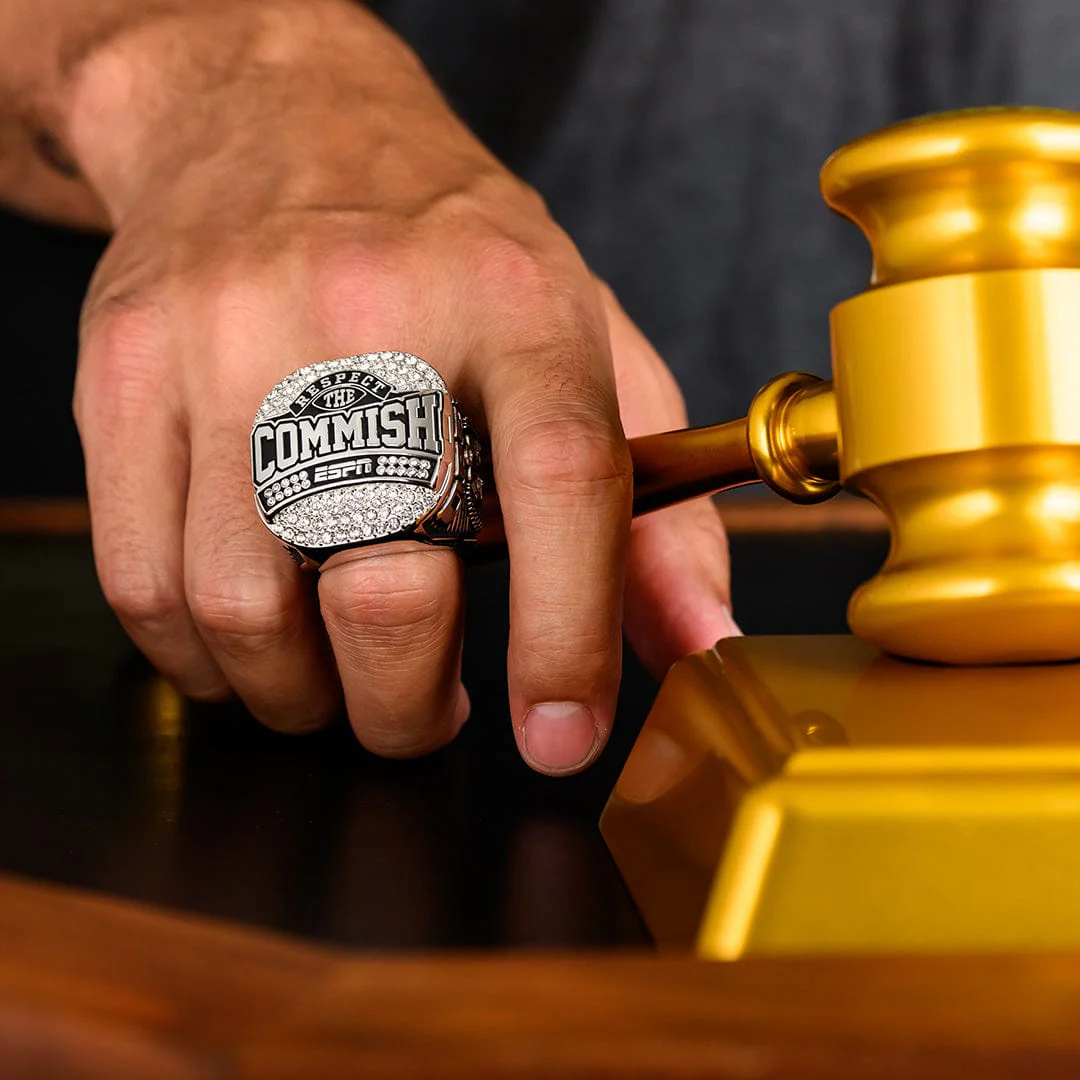 ESPN Respect the Commish Championship Ring - Image 7