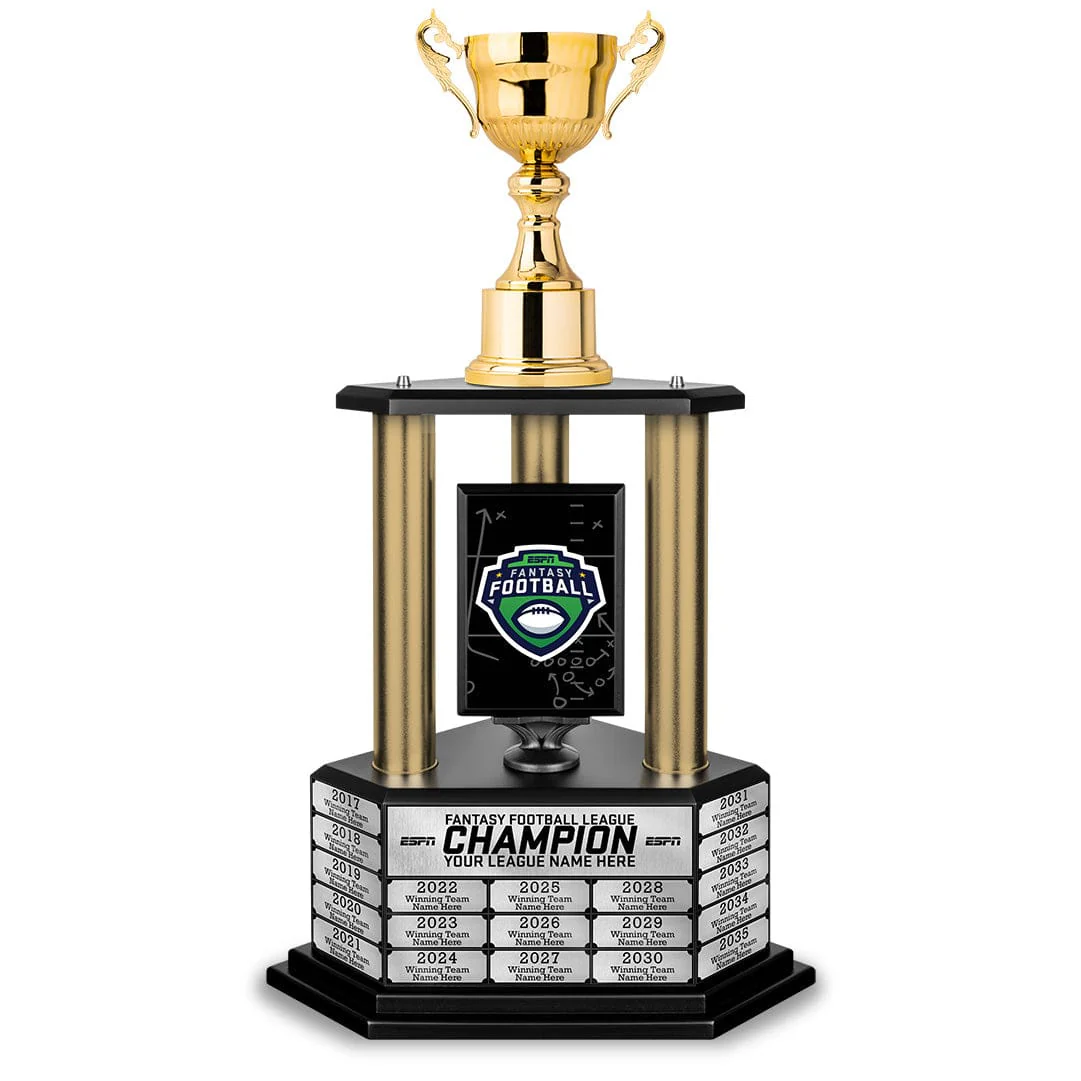 Perpetual ESPN Fantasy Football Championship Trophy - Image 12