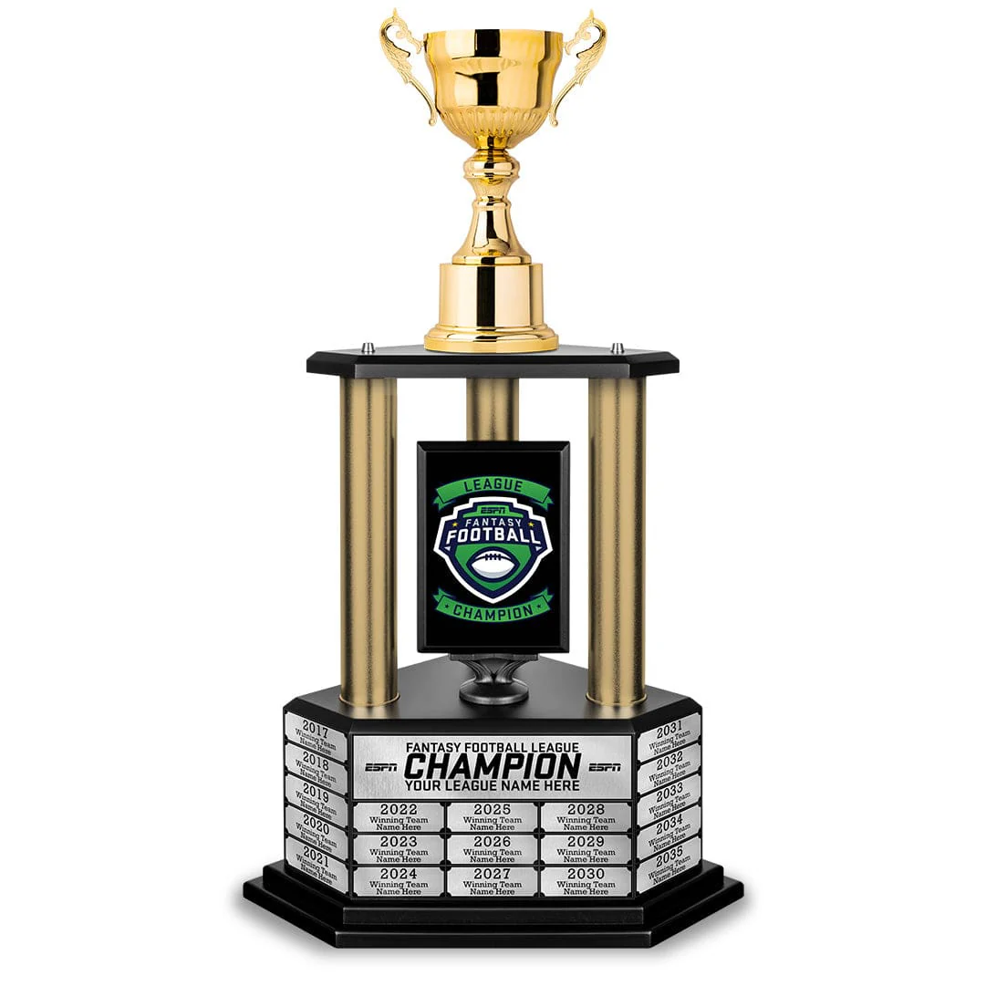 Perpetual ESPN Fantasy Football Championship Trophy - Image 13