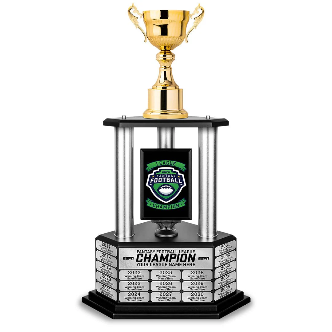 Perpetual ESPN Fantasy Football Championship Trophy - Image 14