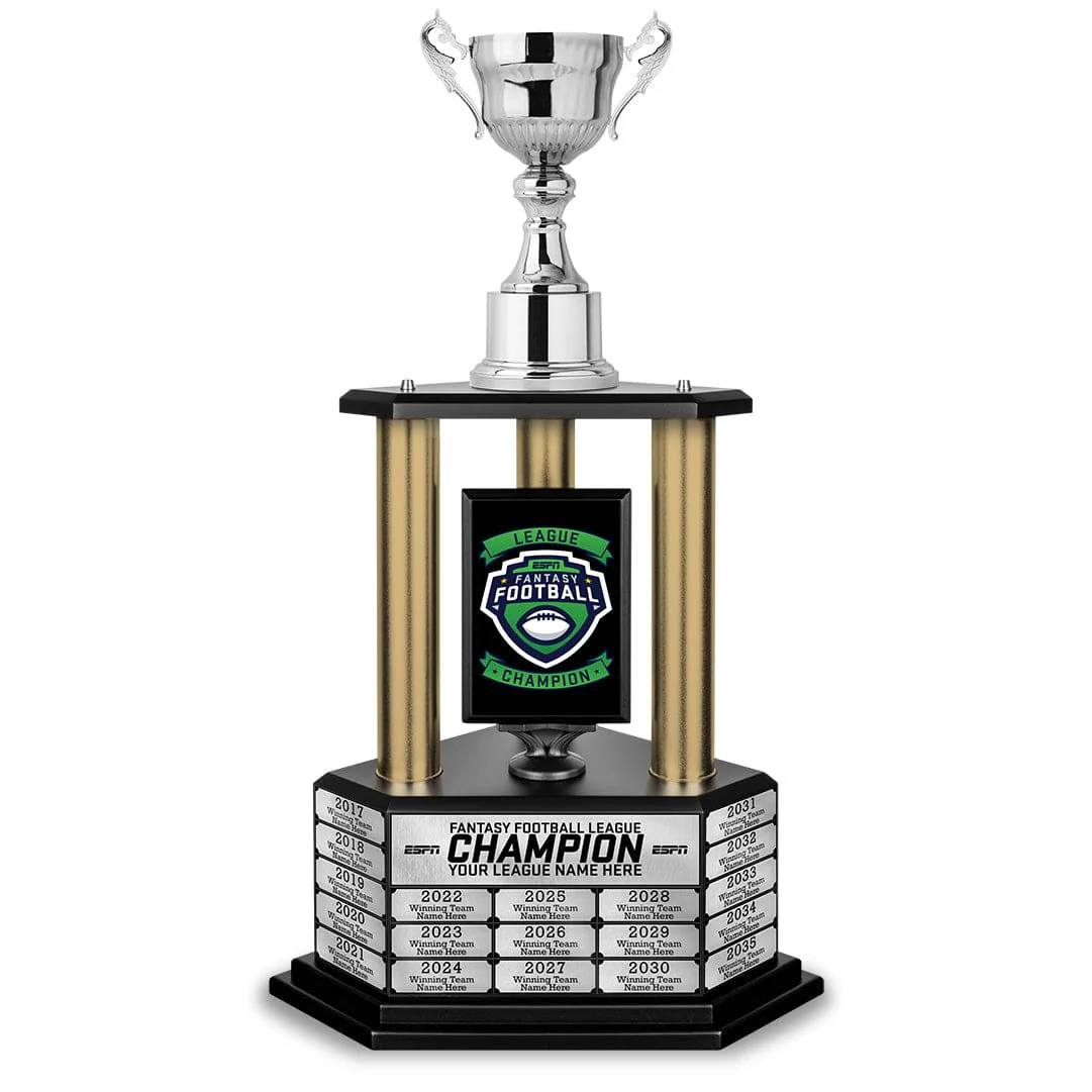 Perpetual ESPN Fantasy Football Championship Trophy - Image 17